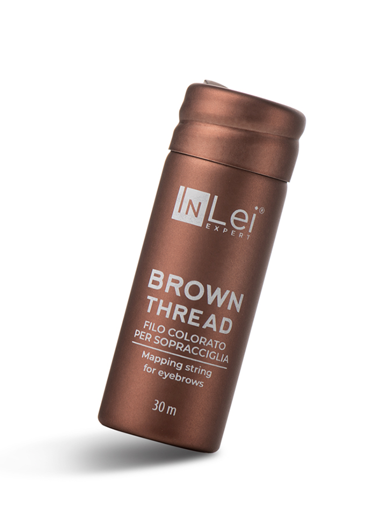 Immagine di BROWN THREAD - Filo marrone per progettazione sopracciglia 30ml